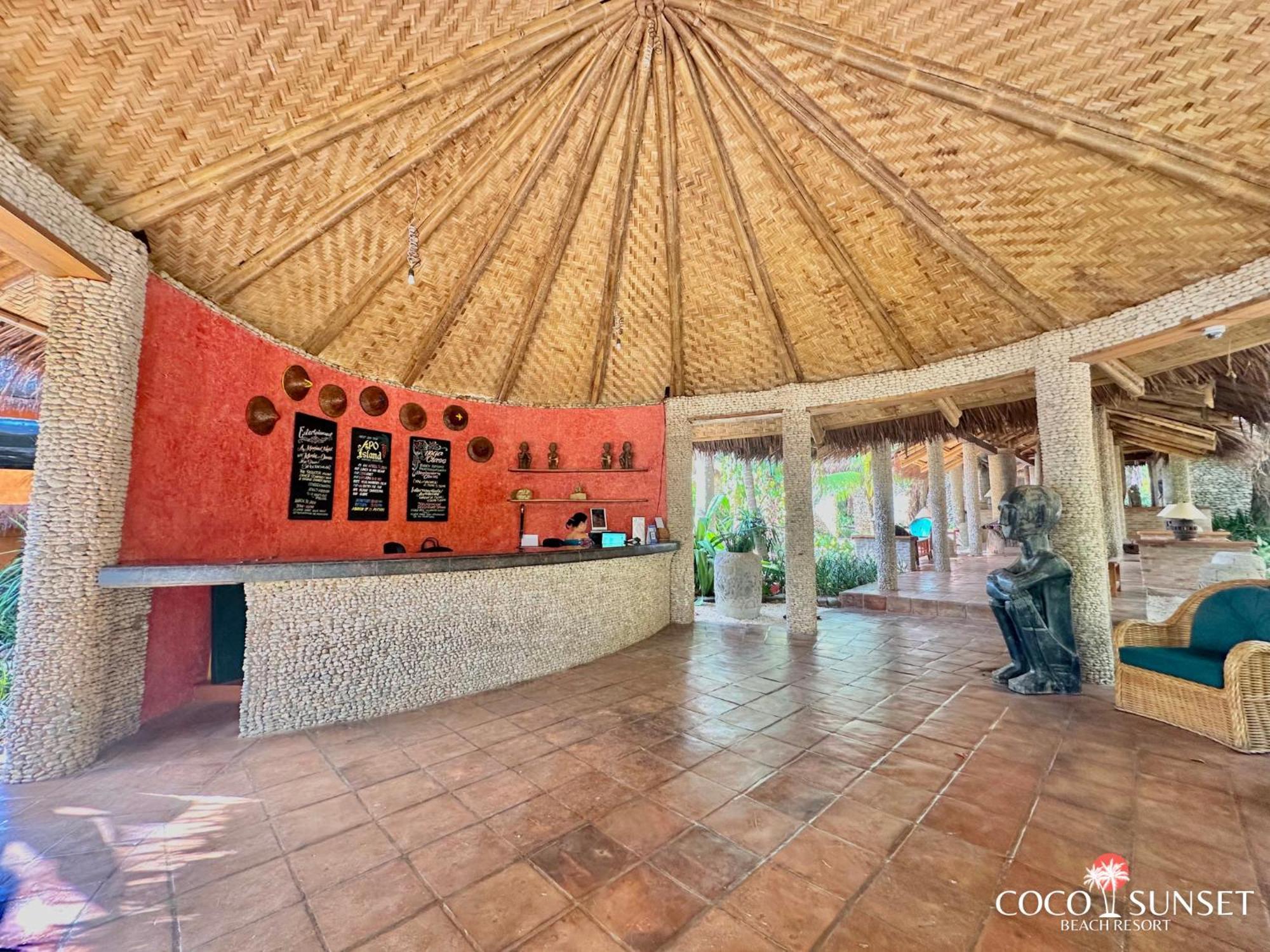 Coco Grove Beach Resort, Siquijor Island Экстерьер фото Lobby